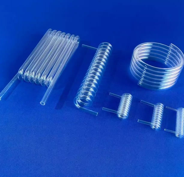 Spiral-Bending Condenser Quartz Tubes