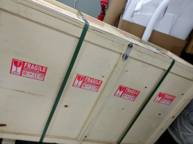 Wooden Crate Packaging for Quartz Tubes